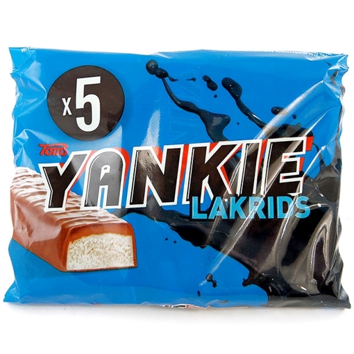 Billede af Toms Yankie Bar Lakrids 5er 200 g.