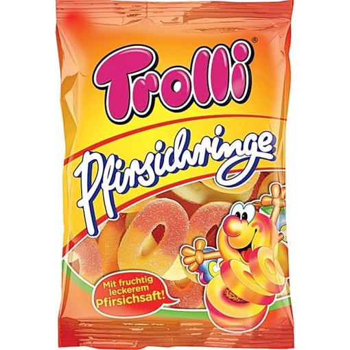 Billede af Trolli Pfirsichringe 200 g.