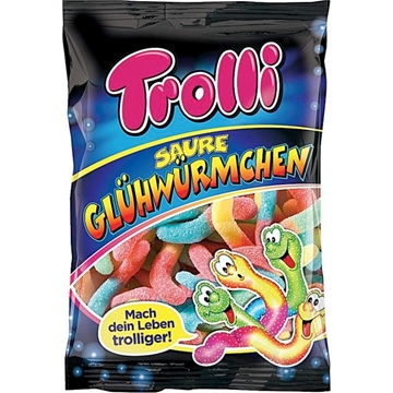 Billede af Trolli Saure Glühwürmchen 200 g.