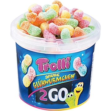 Billede af Trolli Saure Glühwürmchen 2go 150 g.