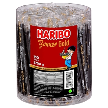 Billede af Haribo Bonner Gold 2700 g.