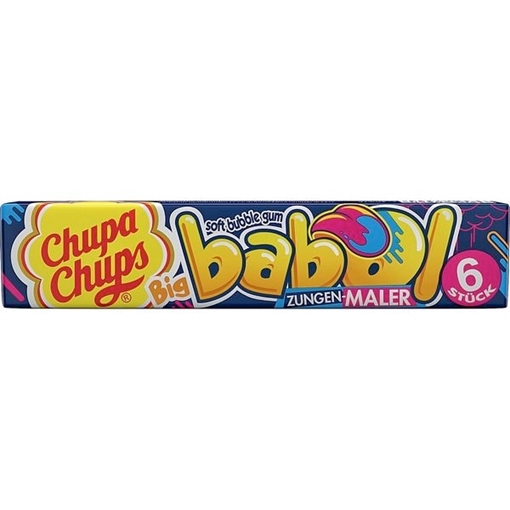 Billede af Chupa Chups Big Babol (farver tungen) 27 g.