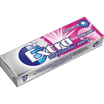 Billede af Wrigley's Extra Professional White Bubblemint Single Pack 14 g.