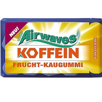 Billede af Wrigley's Airwaves Koffein Frucht 14 g.