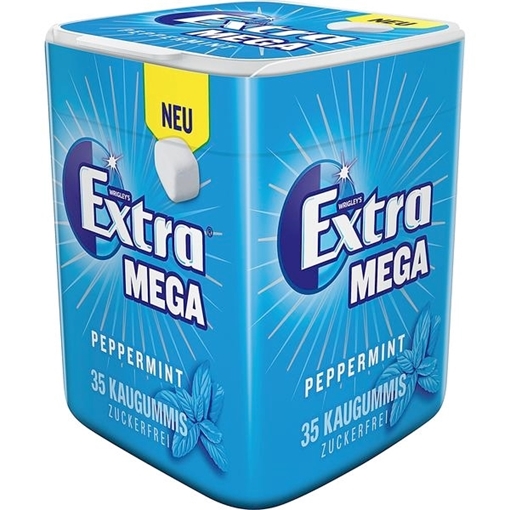 Billede af Wrigley's Extra Mega Peppermint 95 g.