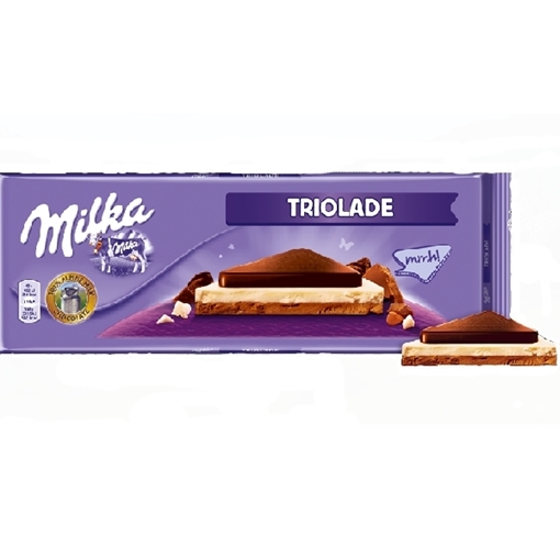 Billede af Milka Triolade 280 g.