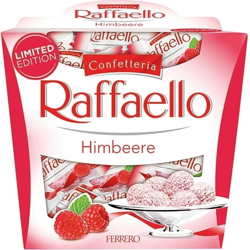 Billede af Ferrero Raffaello Hindbær 150 g.