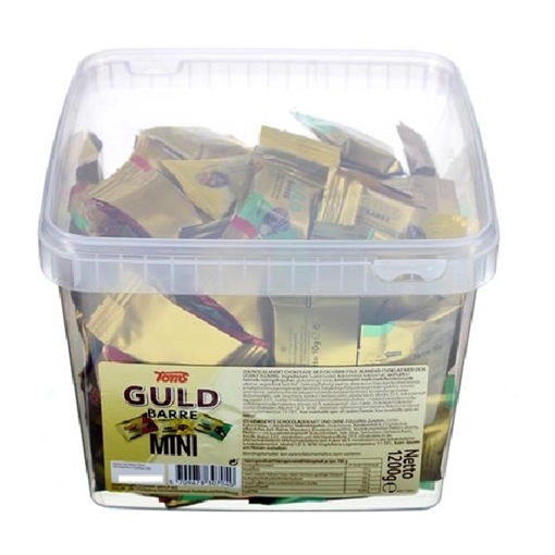 Billede af Toms Guld Barre Minis 1200 g.