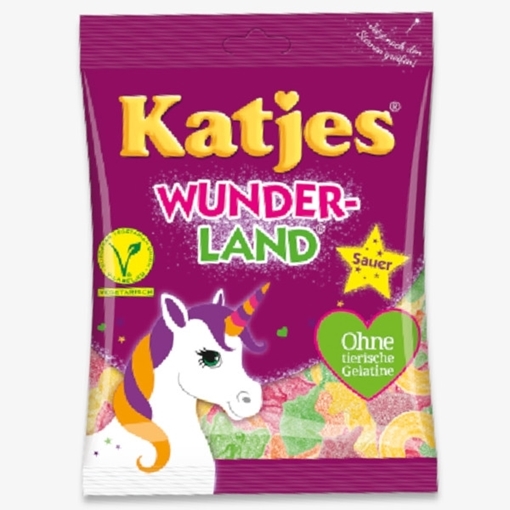 Billede af Katjes Wunderland 200 g. Sur