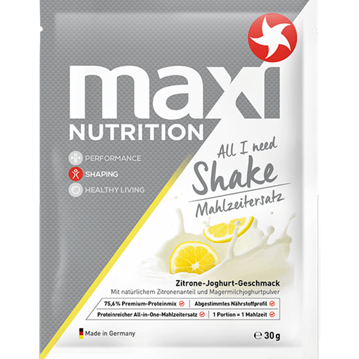 Billede af maxi Nutrition All I need Shake Måltids erst. Citron & Yoghurt 30 g.