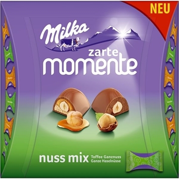 Billede af Milka Zarte Momente Nuss Mix 169 g.