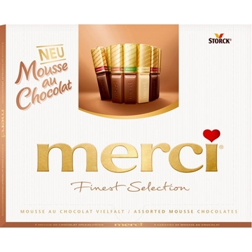 Billede af Merci Mousse au Chocolat Vielfalt 210 g.