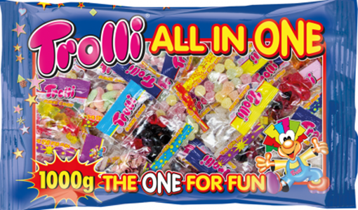 Billede af Trolli All in one 1000 g.