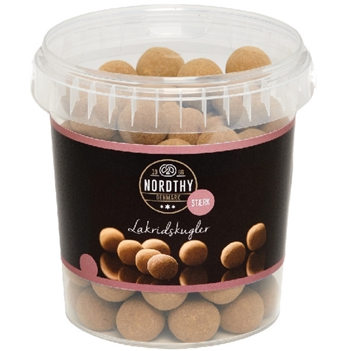 Billede af Lakridskugler stærk 500g Best Before 27-11