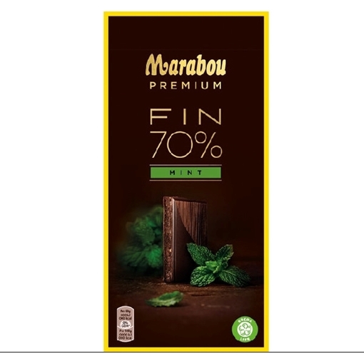 Billede af Marabou Premium Dark Mint 100 g