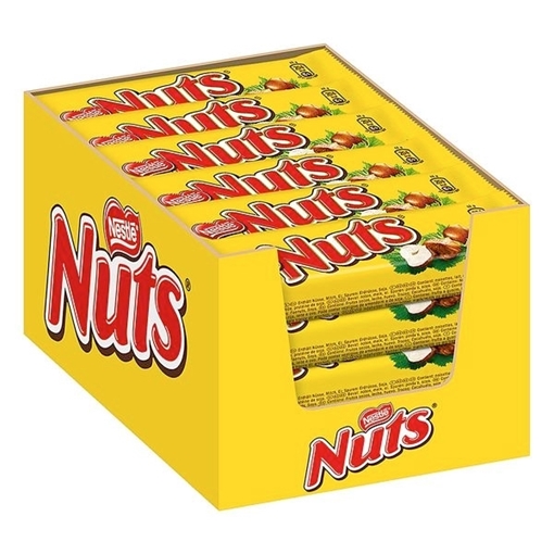 Billede af Nuts Haselnuss  24 x 42 g.