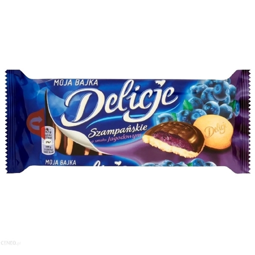 Billede af Delicje Szampanskie Jagodowe 147 g.