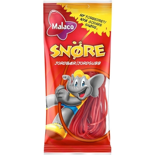 Billede af Malaco Snøre Lakrids 94 g.