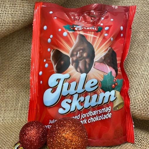 Billede af Carletti Juleskum Jordbær/Chokolade 80  g.