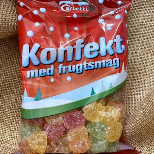 Billede af Carletti konfekt med frugtsmag 450 g,