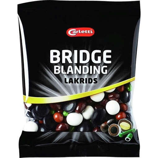 Billede af Carletti Bridge Mix Lakrids 200 g.