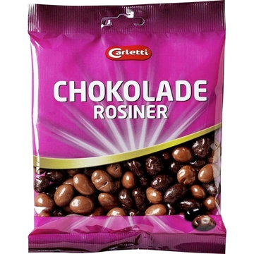 Billede af Carletti Chokoladerosiner 200 g.