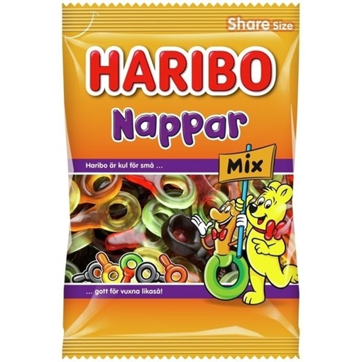 Billede af Haribo Nappar Mix 375 g.